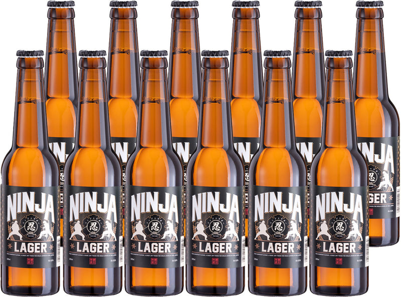ビール 新 忍者ラガー 330ml ×12本