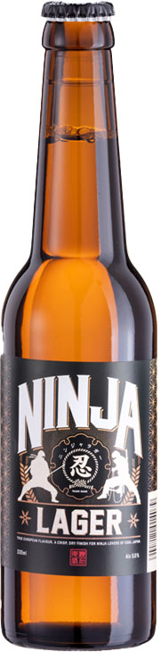 ビール 新 忍者ラガー 330ml × 1ケース / 24本 のし・ギフト対応不可