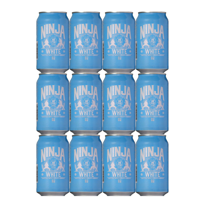 日本ビール NINJA BEER ニンジャ ホワイト NINJA WHITE 缶 350ml 12本 お試し クラフトビール