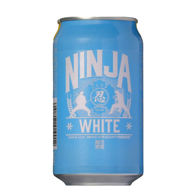 日本ビール NINJA BEER ニンジャ ホワイト NINJA WHITE 缶 350ml 1CS / 24本 お試し クラフトビール