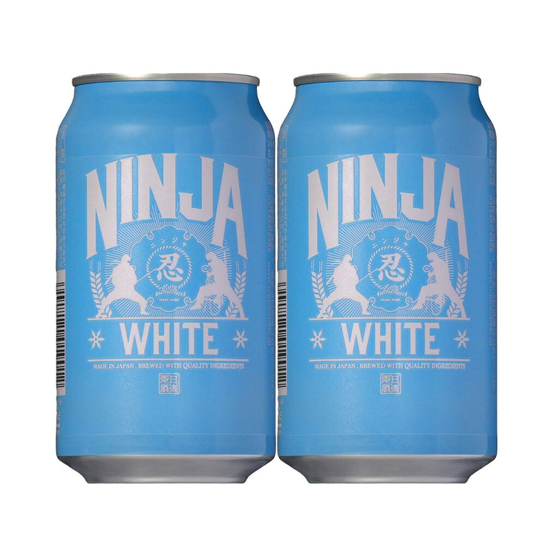 日本ビール NINJA BEER ニンジャ ホワイト NINJA WHITE 缶 350ml 2CS / 48本 お試し クラフトビール