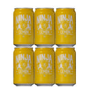 日本ビール NINJA BEER ニンジャ レモン NINJA LEMON 缶 350ml 6本 お試し クラフトビール 新生活 入学祝い 卒業祝い 就職祝い 進学祝い