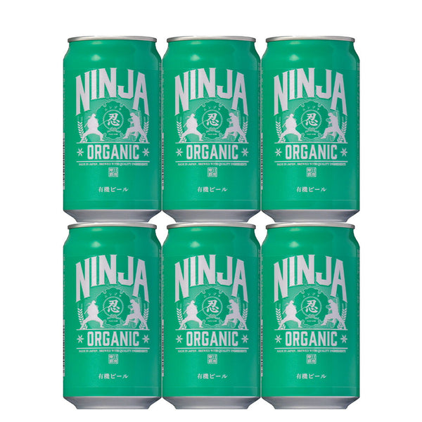 日本ビール NINJA BEER ニンジャ オーガニック NINJA ORGANIC 缶 350ml