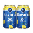 ビール ノンアルコールビール Bavaria 0.0% Lemon ババリア レモン 6缶パック 330ml × 2ケース / 48本 沢の鶴 ノンアル ビール お酒