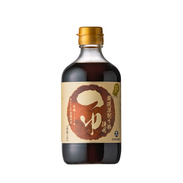 調味料めんつゆ 食通倶楽部 つゆ 壜 400ml 2本 九重味醂 ギフト