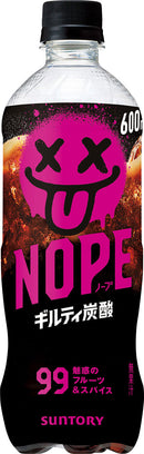 サントリー NOPE ギルティ炭酸 600ml × 1ケース / 24本 03/24以降順次発送致します のし・ギフト対応不可