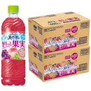 サントリー 天然水 きりっと果実 2種ぶどう＆もも 600ml × 2ケース / 48本