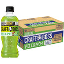 サントリー クラフトボス アロエ＆キウイ PET 500ml × 1ケース / 24本 03/31以降順次発送致します のし・ギフト対応不可