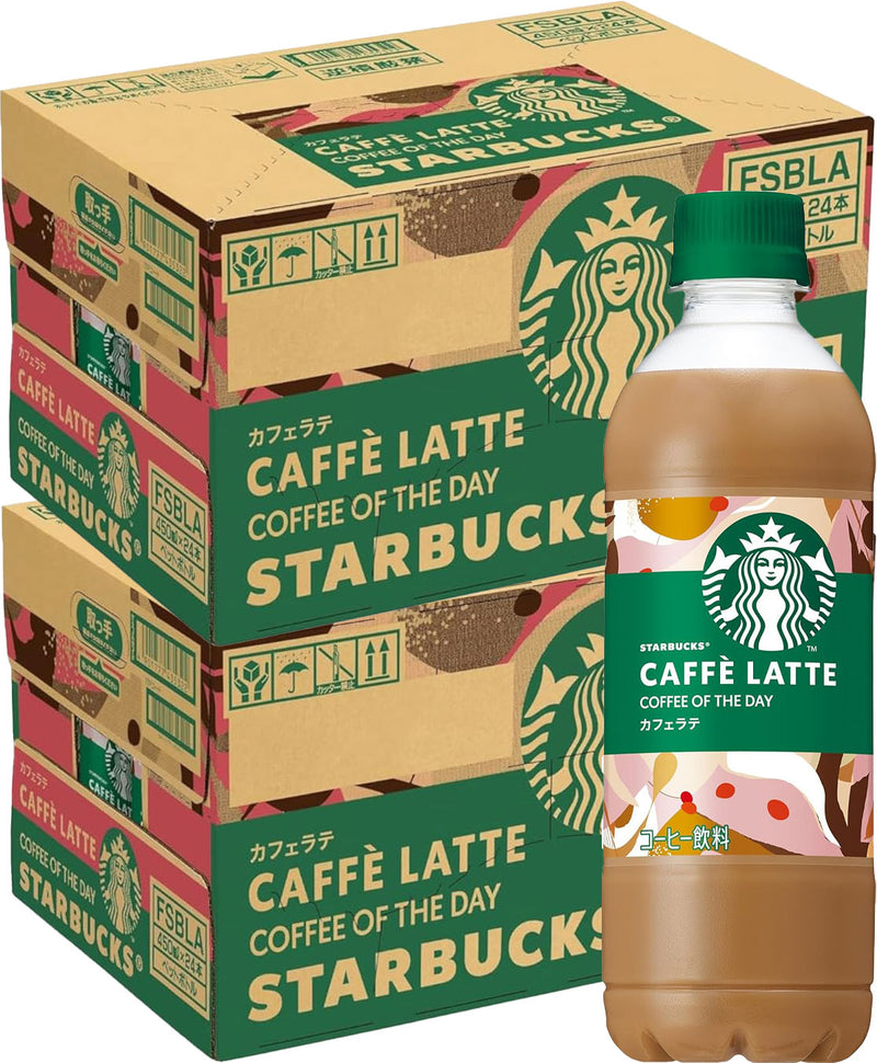 サントリー スターバックス COFFEE OF THE DAY カフェラテ 450ml × 2ケース / 48本