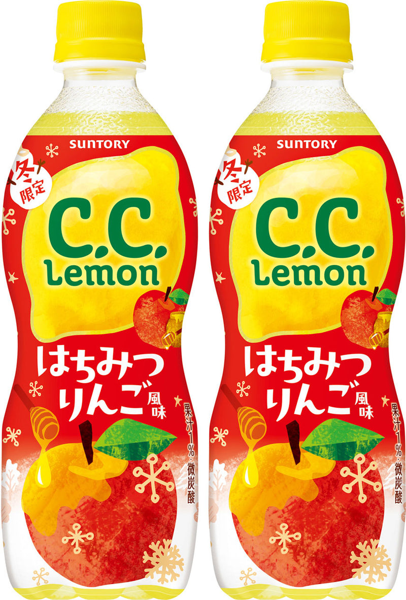サントリー C.C. レモン はちみつりんご風味 500ml × 2ケース / 48本 のし・ギフト対応不可