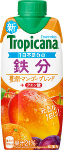 トロピカーナ エッセンシャルズ 鉄分 330ml × 1ケース / 12本