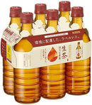 キリン 生茶 ほうじ煎茶 ラベルレス 6本パック 525ml × 1ケース / 24本