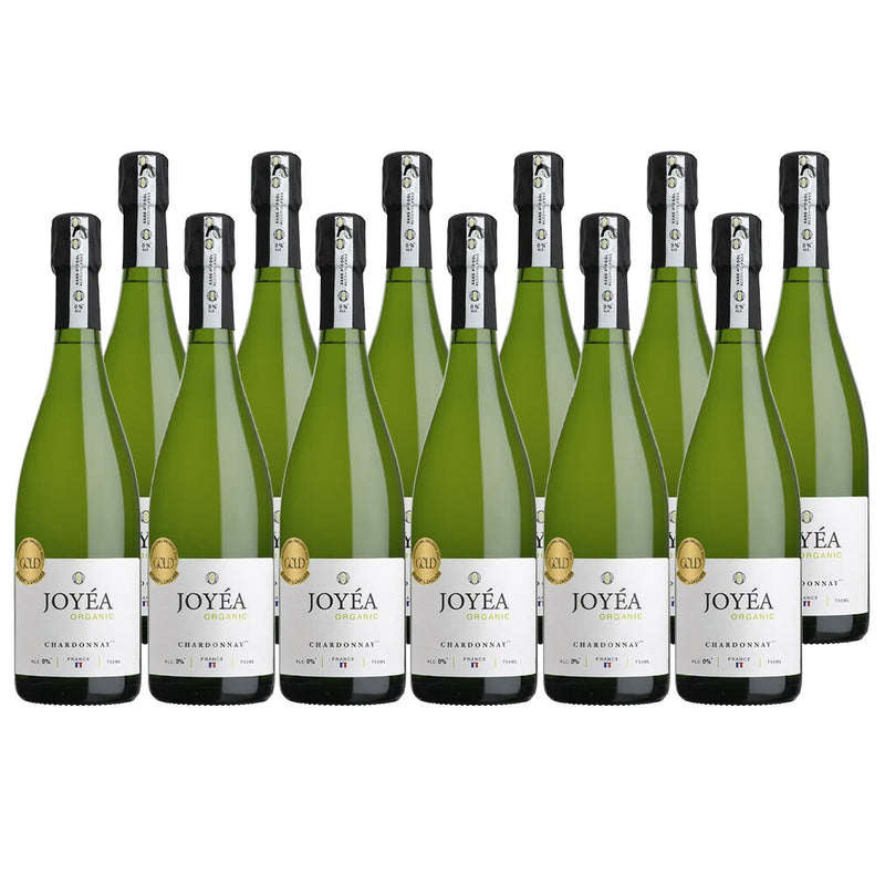 JOYEA ジョエア・オーガニック・スパークリング シャルドネ 750ml × 1ケース / 12本 ノンアルコール