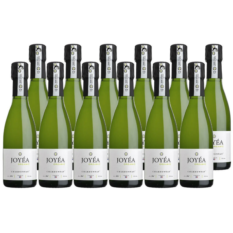 JOYEA ジョエア・オーガニック・スパークリング シャルドネ 375ml × 1ケース / 12本 ノンアルコール