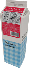 スミダ ４Ｘあんず 1L 1000ml 1本 割材 割り材 シロップ 希釈