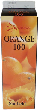 オレンジジュース 三田飲料 スクイージー オレンジ 100 1000ml 1L 1本