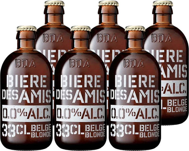ノンアルコール ビール ビア デザミ ブロンド 0.0％ 330ml × 6本 のし・ギフト対応不可