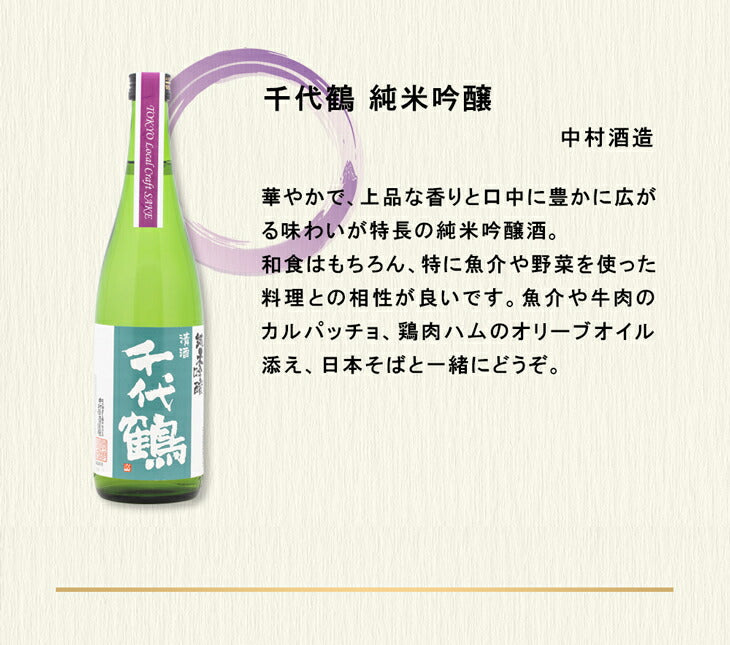 Tokyo Local Craft SAKE 日本酒5本 飲み比べセット ギフト 父親 誕生日 プレゼント