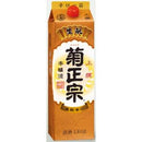 菊正宗酒造 本醸造 パック 上撰 1800ml 1.8L 6本 1ケース 本州送料無料　四国は+200円、九州・北海道は+500円、沖縄は+3000円ご注文後に加算 ギフト 父親 誕生日 プレゼント
