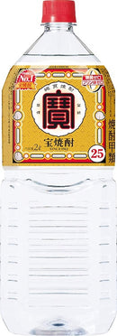 甲類焼酎 25度 宝 焼酎 ペット 2000ml 2L 6本 1ケース ギフト 父親 誕生日 プレゼント