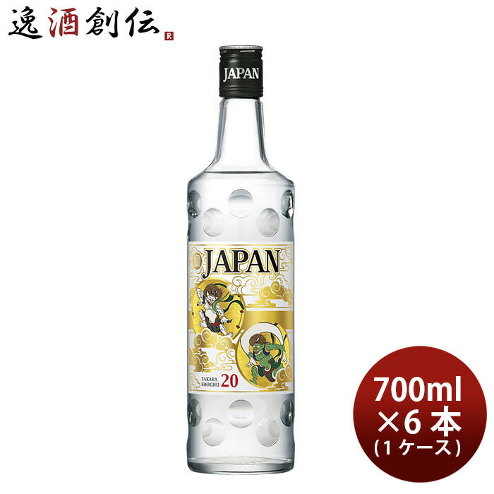 宝酒造甲２０゜JAPANジャパン6本入り20度700ml×1ケース/6本リニューアル