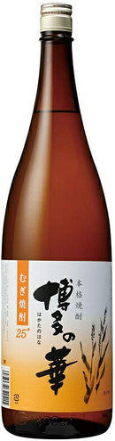 麦焼酎 25度博多の華 麦 1800ml 1.8L 瓶 1本 ギフト 父親 誕生日 プレゼント