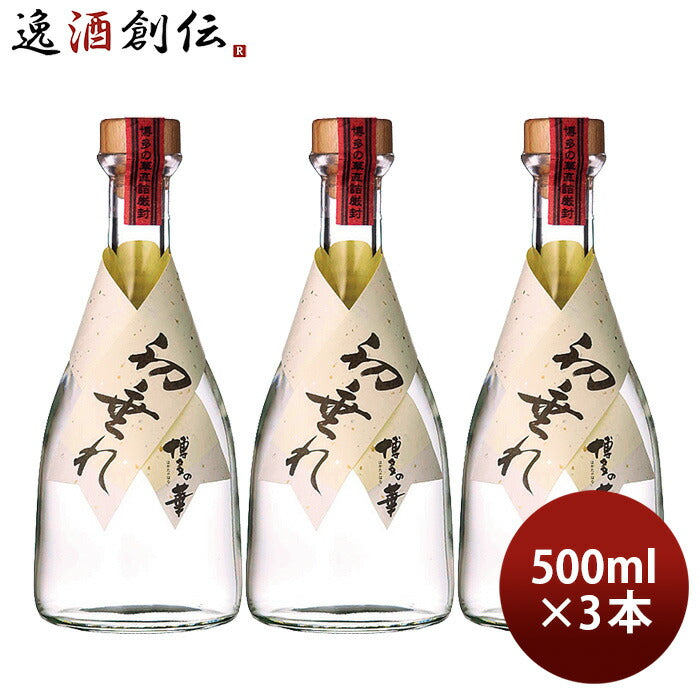 麦焼酎博多の華初垂れ44度500ml3本焼酎福徳長酒類 麦焼酎博多の華初垂れ44度500ml3本焼酎福徳長酒類 麦焼 