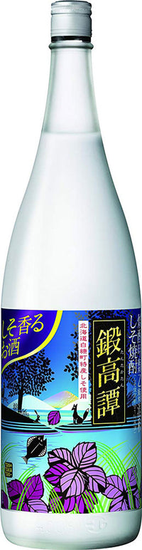しそ焼酎　720ml 12本入 合同酒精 しそ焼酎 鍛高譚 720ml×12本 u-yu | 焼酎 | 酒のZenjin