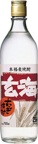 アサヒ 麦焼酎 玄海 25度 瓶 720ｍｌ×1本 ギフト 父親 誕生日 プレゼント