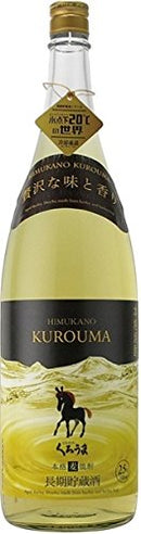 焼酎 くろうま 麦 長期貯蔵酒 25度 神楽酒造 1800ml 1.8L 1本 ギフト 父親 誕生日 プレゼント