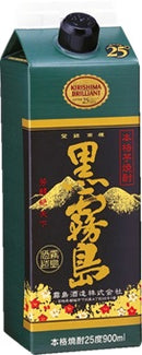 宮崎県 霧島酒造 黒霧島 芋焼酎 900ml×1本 スリムパック ギフト 父親 誕生日 プレゼント