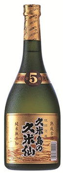 泡盛 久米島の久米仙 ブラック5年古酒 40度 720ml 1本 ギフト 父親 誕生日 プレゼント