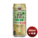 チューハイ宝焼酎ハイボールシークワーサー500ml×2ケース/48本のし・ギフト・サンプル各種対応不可