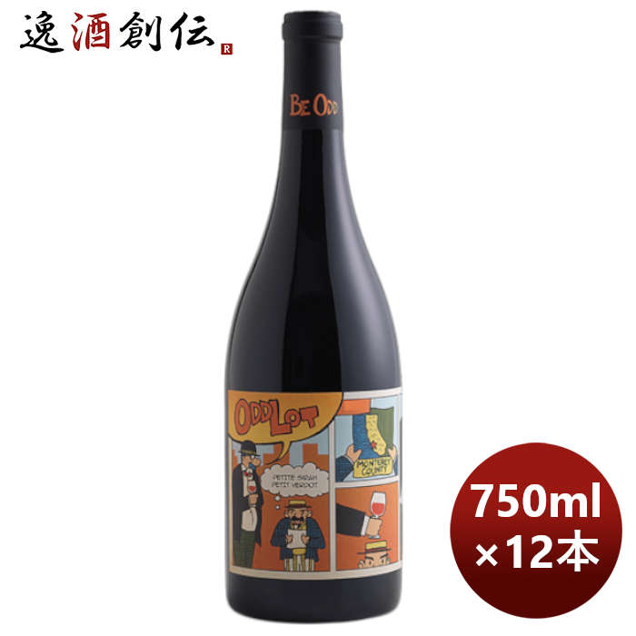 赤ワインカリフォルニアオッド・ロットレッドブレンド750ml×1ケース/12本のし・ギフト・サンプル各種対応