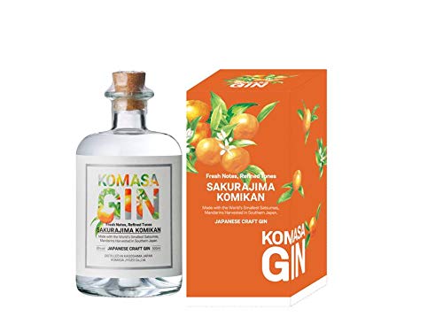 お歳暮 御歳暮 ギフト忘年会 ジン KOMASA GIN 桜島小みかん 小正醸造 500ml 1本 父親 誕生日 プレゼント