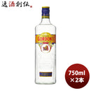 ジンゴードンロンドンドライジン43％750ml2本正規品
