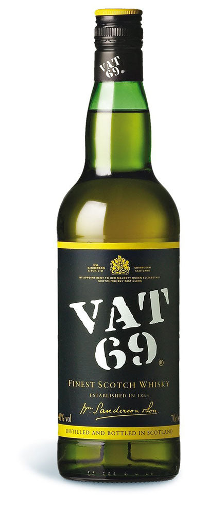 ウイスキー VAT69(バット69) 40度 並行輸入品 700ml 1本 ギフト 父親 誕生日 プレゼント