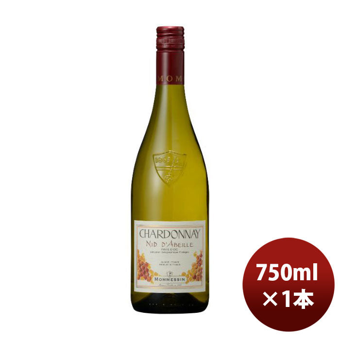 白ワインフランスモメサンシャルドネ750ml1本