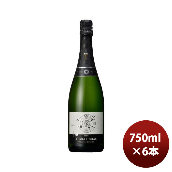 スペインカヴァテラテラエカバブリュット750ml×1ケース/6本スパークリングワインのし・ギフト・サンプル 