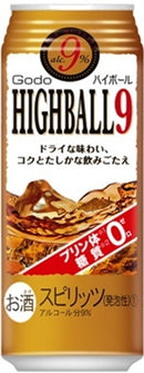 チューハイ ＧＯＤＯハイボール 9% 500ml 24本 1ケース 合同酒精 ギフト 父親 誕生日 プレゼント