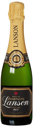 スパークリングワイン ランソン ブラックラベル ブリュット ハーフ 375ml 1本 ギフト 父親 誕生日 プレゼント