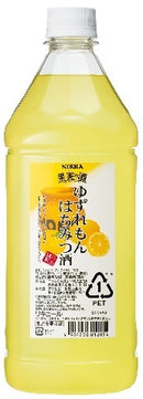アサヒ 果実の酒 ゆずれもんはちみつ 1800ml 1.8Ll ニッカ ギフト 父親 誕生日 プレゼント