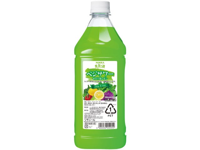 コンク 果実の酒 ベジサワー セロリ＆レモン アサヒ 1800ml 1.8L 1本 ギフト 父親 誕生日 プレゼント