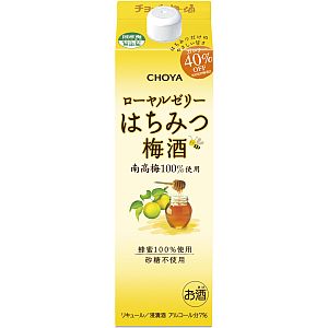 チョーヤ ローヤルゼリー はちみつ梅酒 パック 1000ml 1L ギフト 父親 誕生日 プレゼント