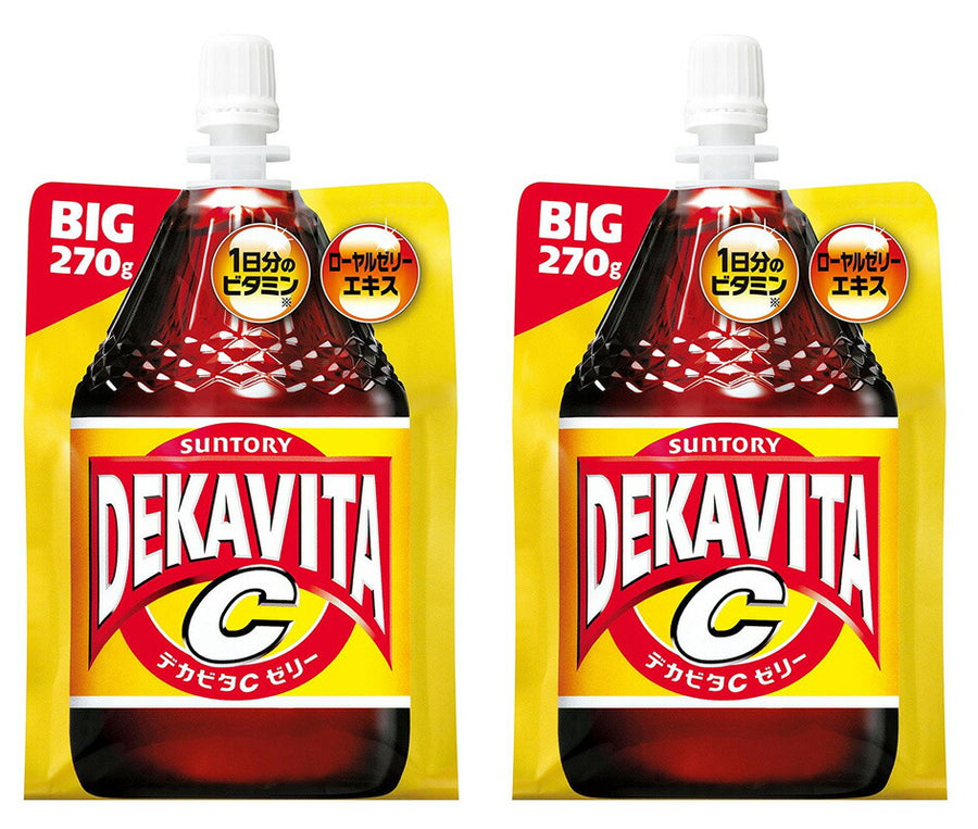 サントリー デカビタCゼリー(270g)×60個まとめ売り サントリー デカビタC ゼリー 270g 60本 (2ケース) ギフト包装 のし