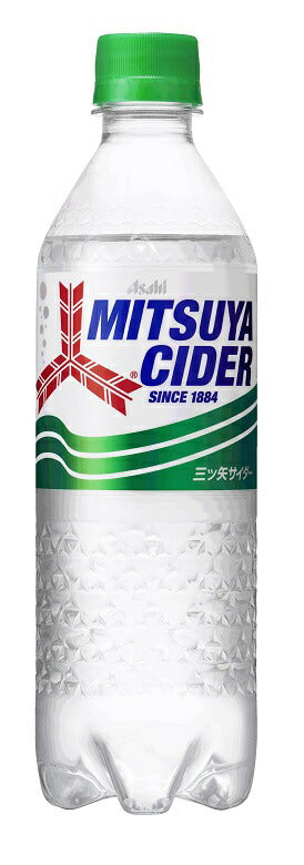 アサヒ 三ツ矢 サイダーＰＥＴ 新 500ml 24本 1ケース 本州送料無料 ギフト包装 のし各種対応不可商品です