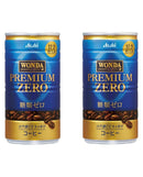 缶コーヒー アサヒ ワンダ プレミアムゼロ 缶 185G 60本 2ケース 本州送料無料 ギフト包装 のし各種対応不可商品です