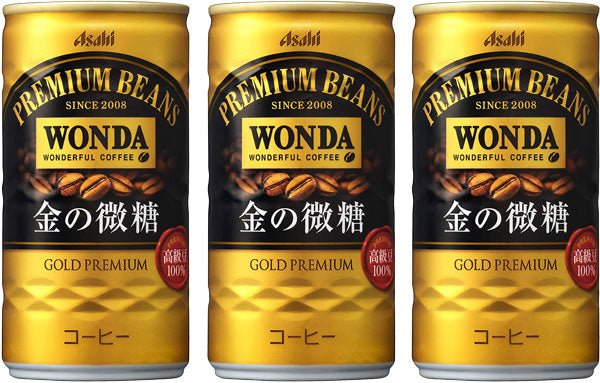 缶コーヒー ワンダ 金の微糖 缶185g × 90本 3ケース 本州送料無料 ギフト包装 のし各種対応不可商品です