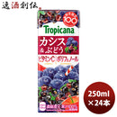 キリントロピカーナカシス＆ぶどうＬＬスリム250ml24本1ケース新発売本州送料無料四国は+200円、九州・北海道は+500円、沖縄は+3000円ご注文時に加算