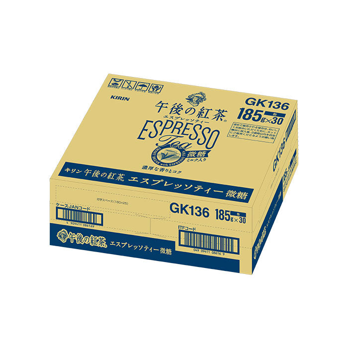 キリン 午後の紅茶 エスプレッソティー微糖 缶 185G 30本 1ケース